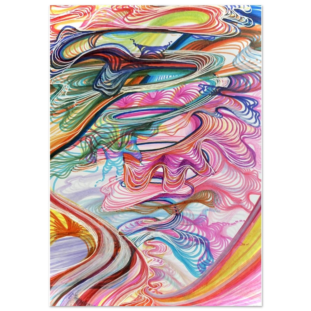 Timeline Tornado premium art print